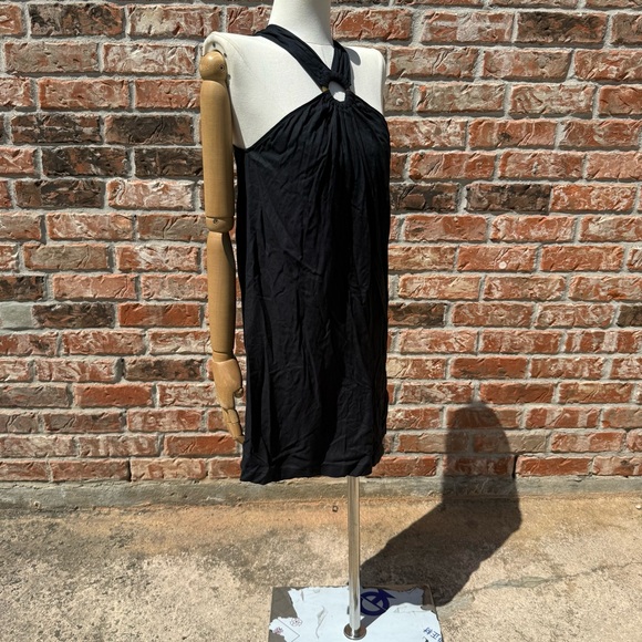 FARM Rio Black Halter Minidress w/Keyhole Neckline / S / Excellent condition - Picture 7 of 12